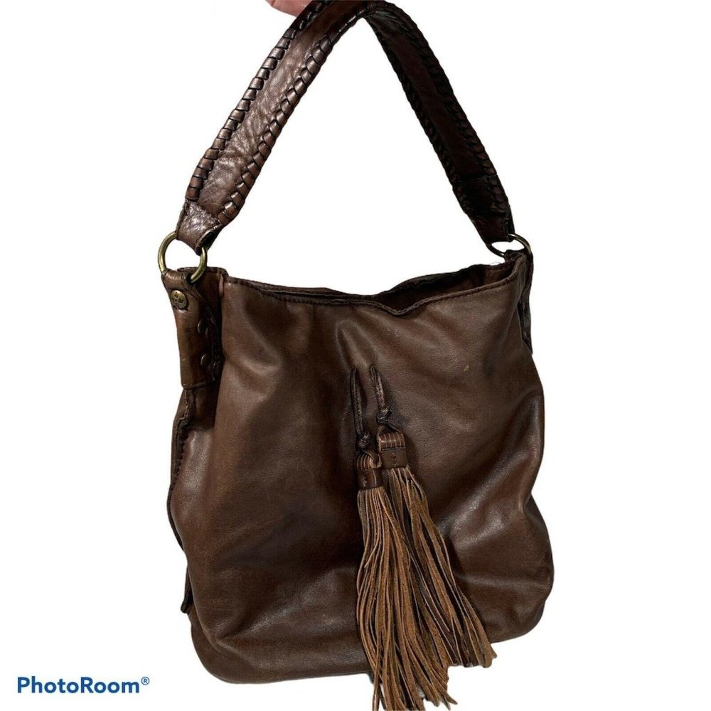 Patricia Nash Otavia Leather shoulder Bag Boho